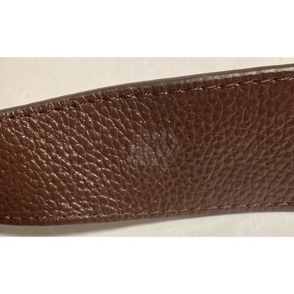 Womens Shoulder Bag Purse Nyla Noor Faux Pebbled Leather Patchwork Tassel Brown - Picture 13 of 13